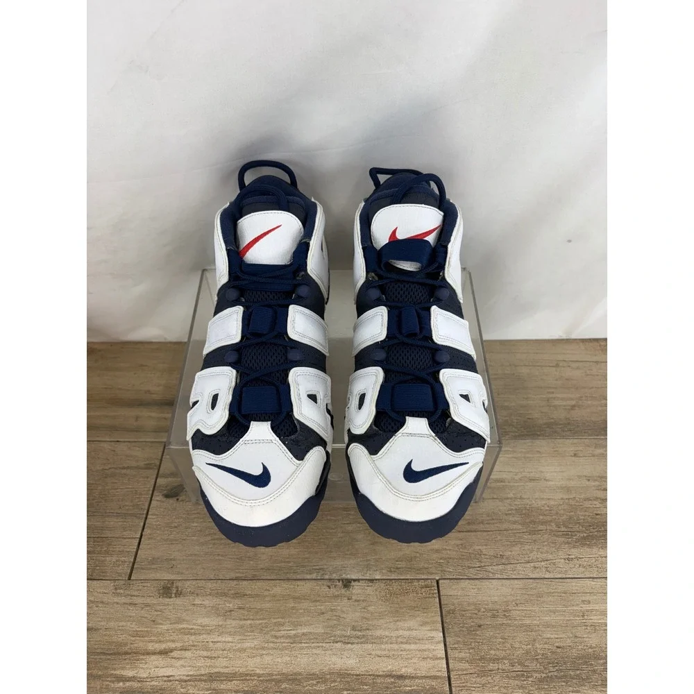 Nike Air More Uptempo Olympic Navy White‎ Red 414962-401 Mens 12 Scottie Pippen